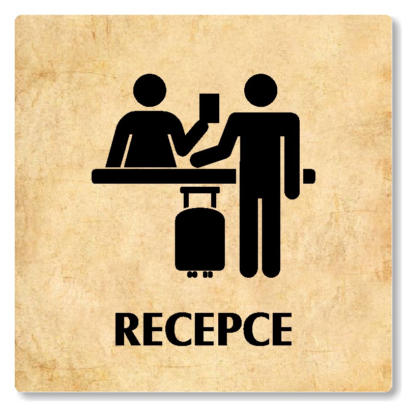 Recepce, 148x148mm, pergamen, Nevada